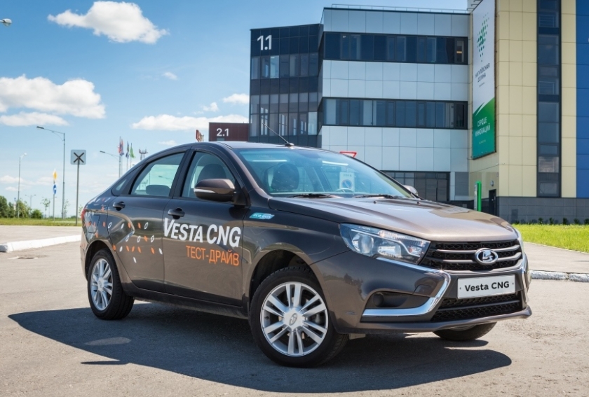 LADA Vesta CNG уже в продаже в П-сервис+