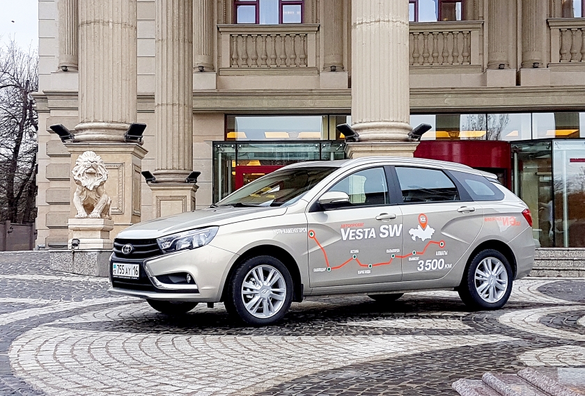 LADA Vesta SW и LADA Vesta SW Cross: старт продаж в Казахстане