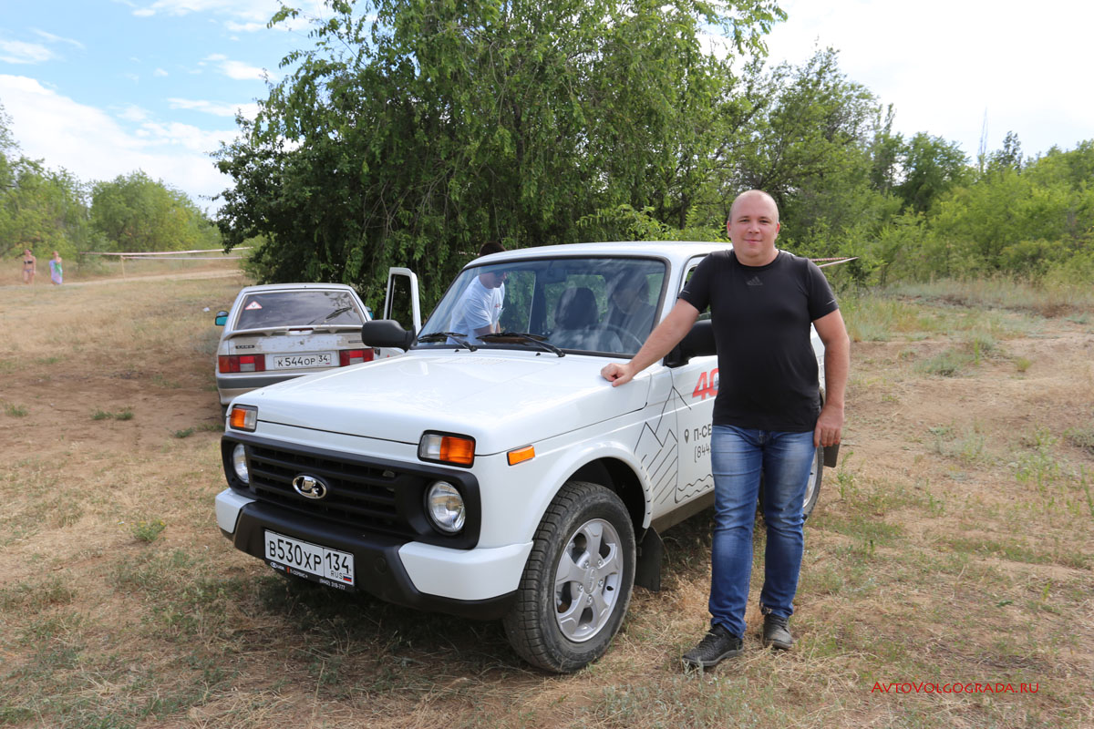 День рождение легенды! Празднование юбилея LADA 4x4 в Волгограде.