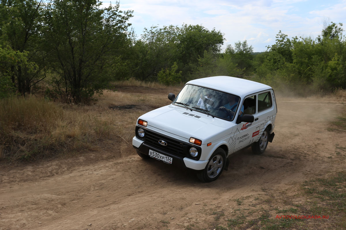 День рождение легенды! Празднование юбилея LADA 4x4 в Волгограде.