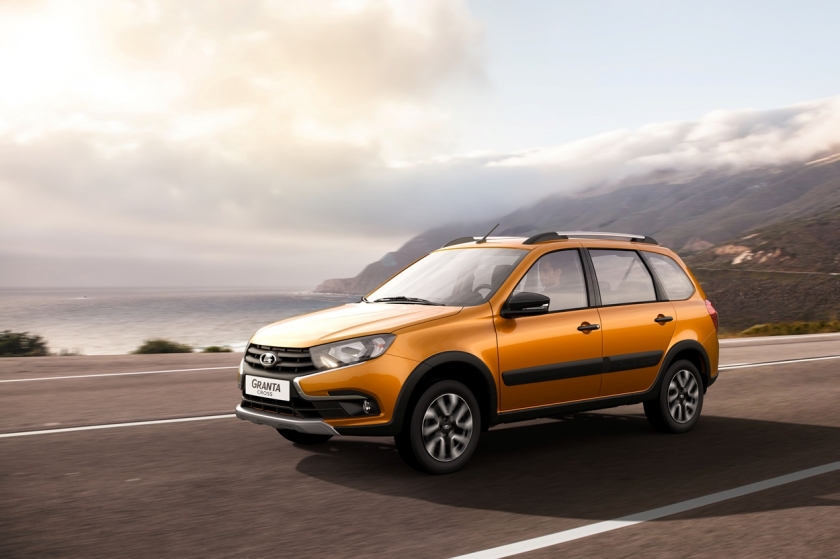 LADA Granta Cross на пути в дилерские центры